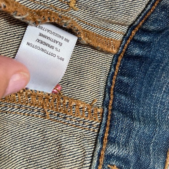 OLD NAVY Trucker Denim Jacket Button Down Blue Womens Medium - Picture 12 of 14